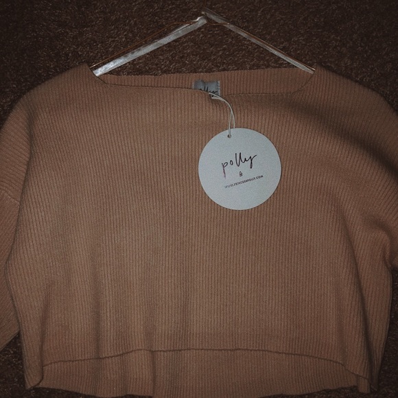 Princess Polly Sweaters - Princess Polly Dark Highway Jumper Beige (US 4)